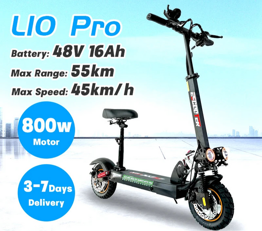 New Super Electric Scooter lightweight Long Range 35-55km Scooters 800w