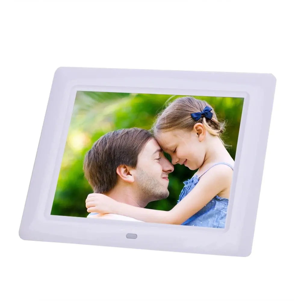 8'' HD TFT-LCD Digital Photo Frame Clock Photo MP3 MP4 Movie Player,Digital picture frame with Remote Desktop For Christmas Gift