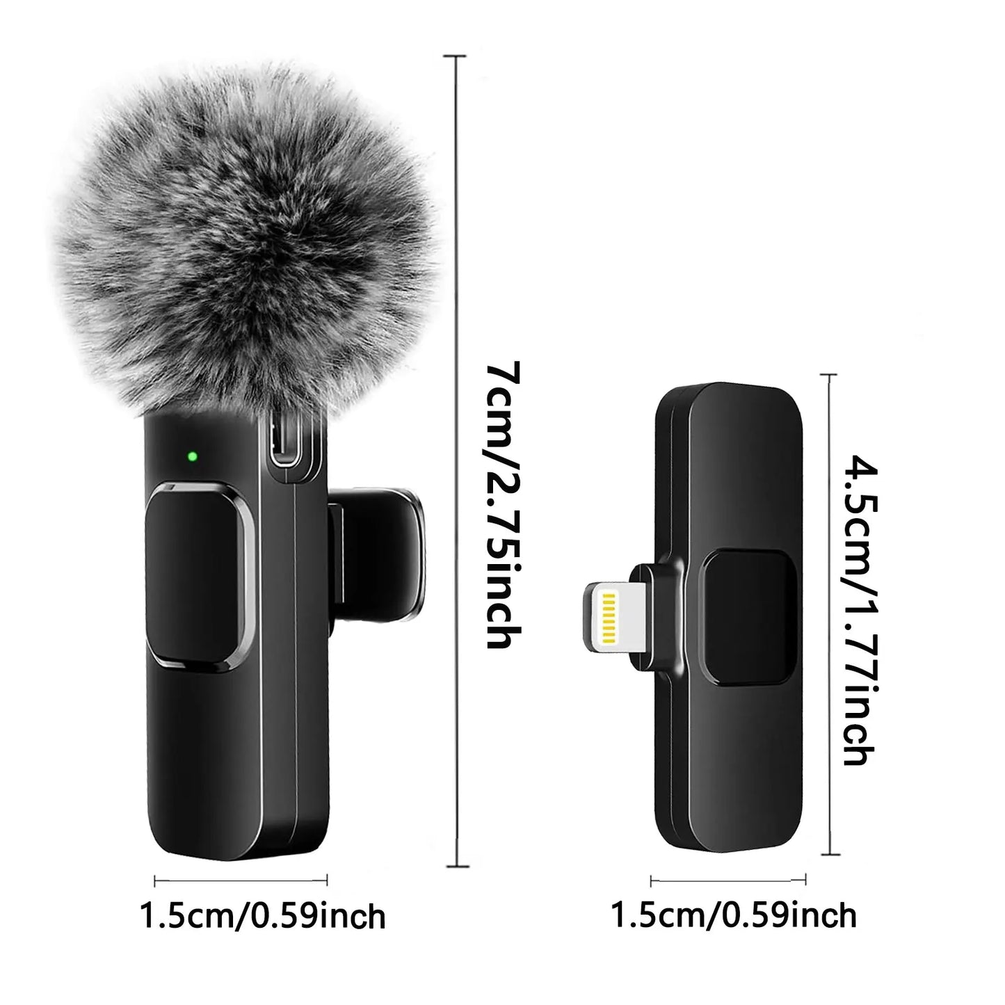 NEW Mini Microphone Audio Video Recording Mini Mic For iPhone Android Laptop Live Gaming Mobile Phone Microphone