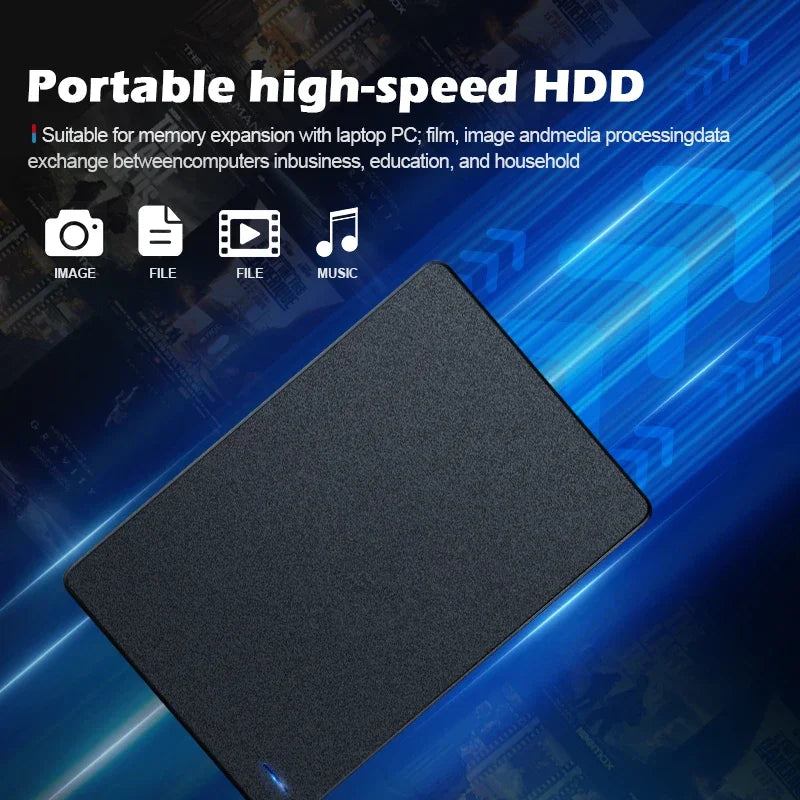 Portable HD External Hard Drive, 320GB, 500GB, 1TB, USB 3.0, HDD for PC, MacBook, PS4, PS5, 2.5"